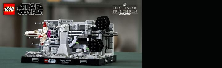 Immagine prodotto LEGO Diorama della corsa in trincea della Morte Nera (75329, LEGO Star Wars)