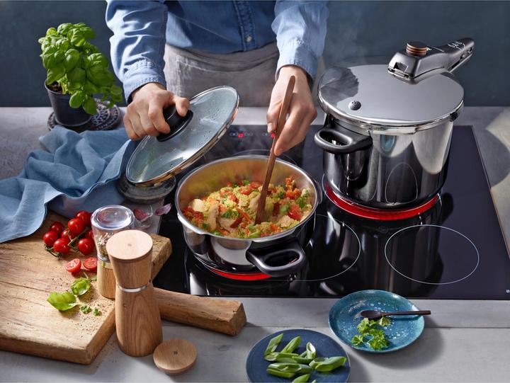 Produktbild WMF Dampfkochtopf Perfect (22 cm, Dampfkochtopf, Edelstahl)