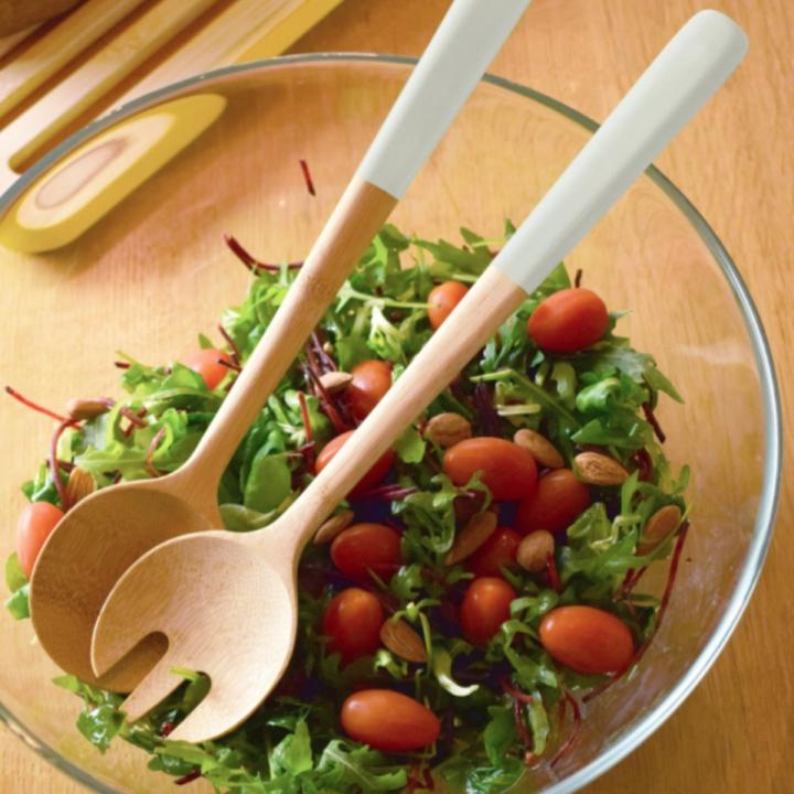 Actual product image Pebbly Salad servers white, 31 cm (Salad servers)