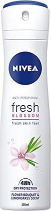 Produktbild NIVEA Fresh Bossom Antiperspirant 48H 150Ml (Spray, 150 ml)