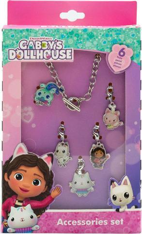 Produktbild Canenco Gabbys Puppenhaus-Armband mit Charms (20 cm, Kunststof)