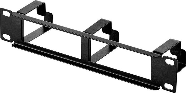 Produktbild Renkforce RF-3429154 25,40cm (10") Netzwerkschrank-Kabelführung 1 HE Schwarz