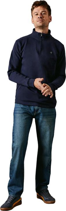 Actual product image Universal Textiles Mens Premium Cotton Funnel Neck Sweatshirt (S)