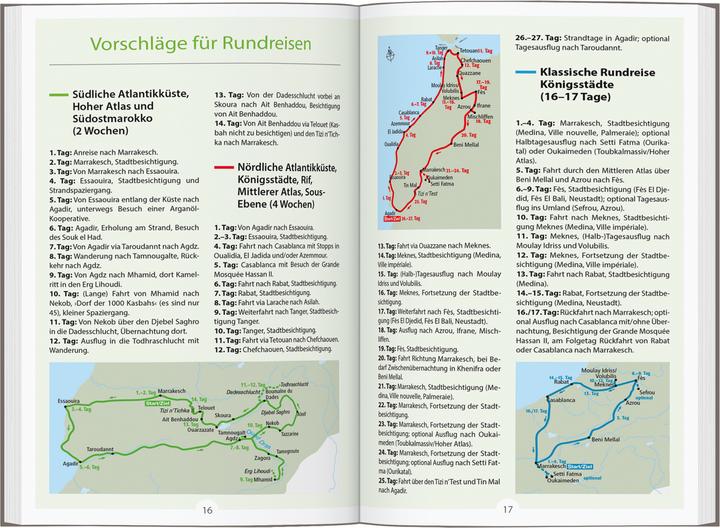 Produktbild Reise-Handbuch Reiseführer Marokko (Deutsch, Hartmut Buchholz, Muriel Brunswig, 2024)