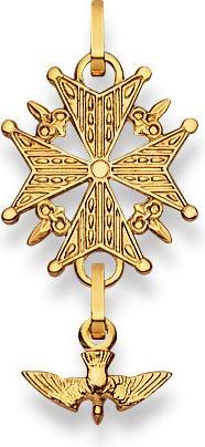 Immagine prodotto Muau Croce ugonotta (Oro 750/18 K)