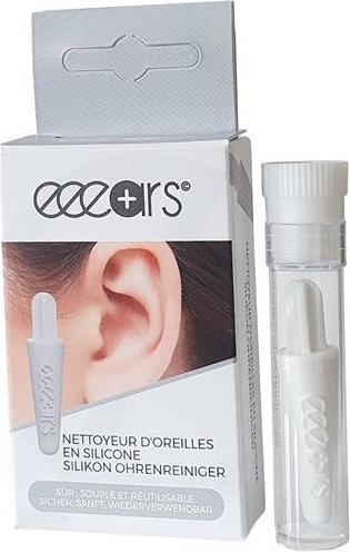 Actual product image Eeears Ear cleaner reusable silicone white