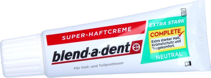 Produktbild Blend-a-dent Super Haftcreme extra stark neutral, 40 ml Creme (40 ml)
