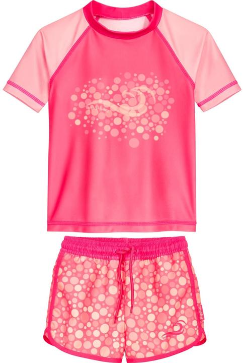 Playshoes UV-Badebekleidungsset Tupfen Koralle Gr. 122/128 (122)