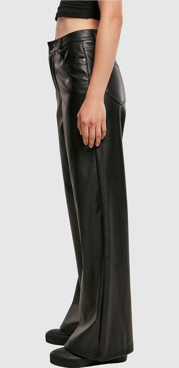 Immagine prodotto Urban Classics Pantaloni a gamba larga in ecopelle da donna (26)