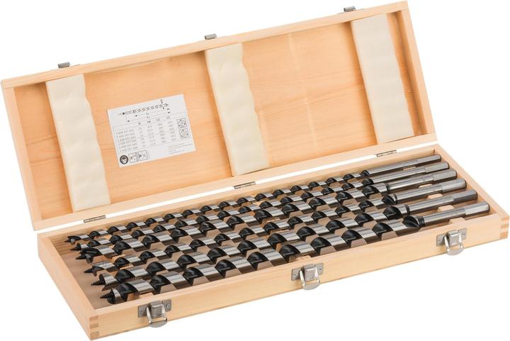 Bosch Professional Zubehör PRO Wood Holzschlangenbohrer-Set, 6-tlg. (16 mm, 18 mm, 20 mm, 10 mm, 12 mm, 14 mm)