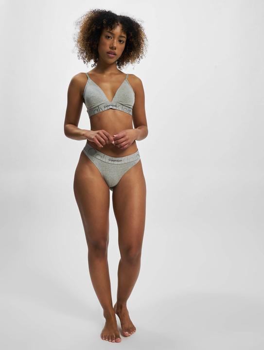 Immagine prodotto Calvin Klein Mutandine perizoma da donna, Grigio Heather, S (S)