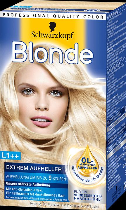 Produktbild Schwarzkopf Blonde Aufheller (L1++, Extrem Aufheller Plus)