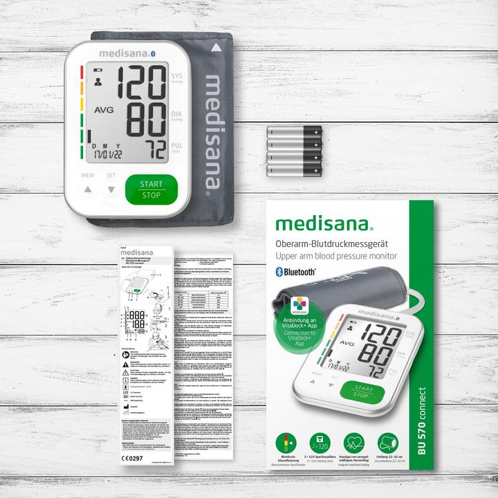 Actual product image Medisana BU 570 (Blood pressure monitor upper arm)