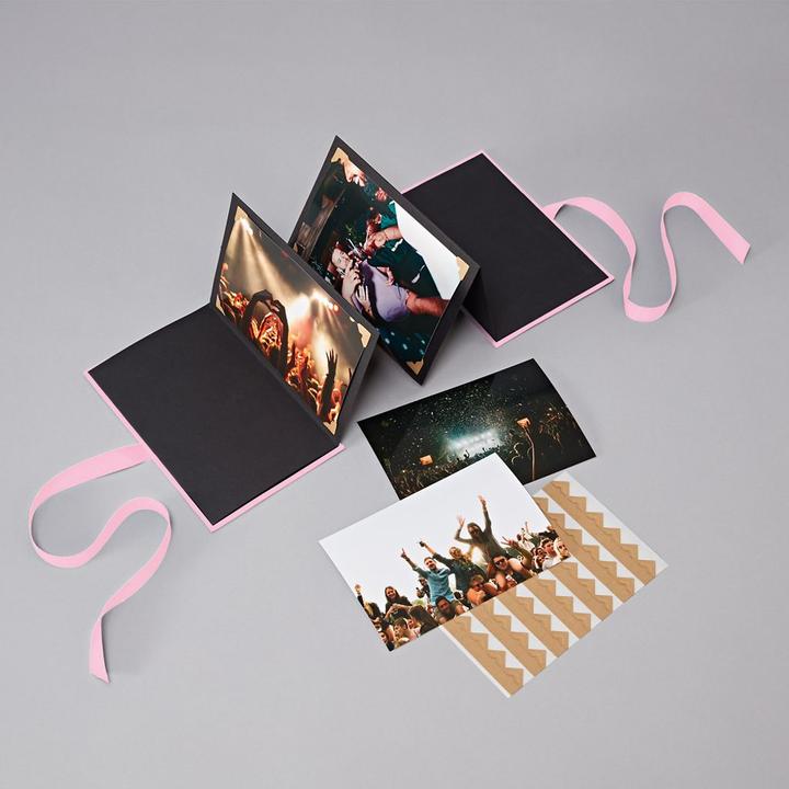 Actual product image Semikolon Photo album Leporello Classico Pink (10 x 15 cm, 9 x 13 cm)