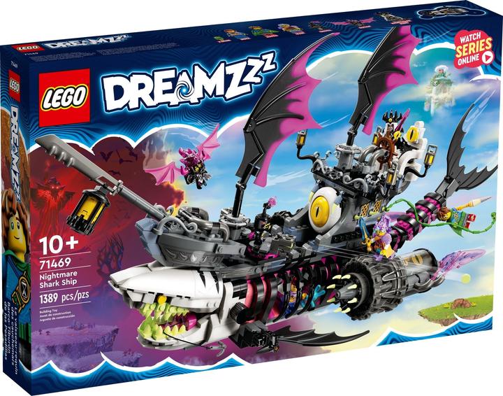 Actual product image LEGO Nightmare Shark Ship (71469, LEGO Dreamzzz)