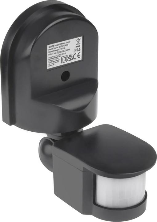 Immagine prodotto Maclean Sensore di movimento e crepuscolare a parete 180° max 1200W grigio MCE25 GR