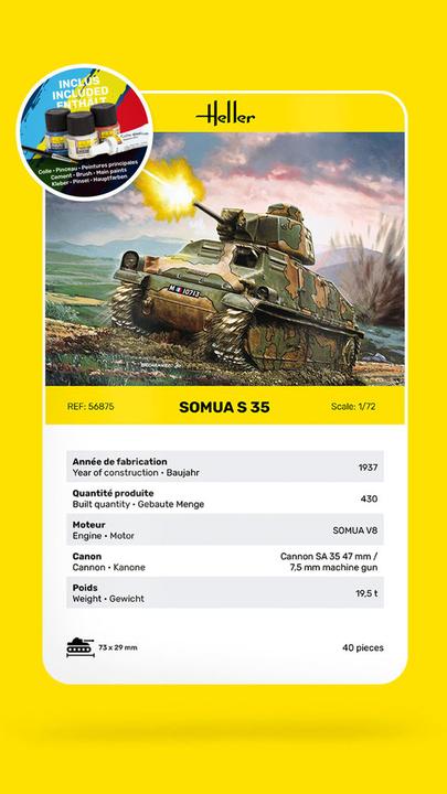 Immagine prodotto Heller KIT DI AVVIAMENTO Somua S35