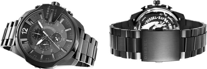 Produktbild Diesel Zegarek Zegarek Męski Mega Chief DZ4355 Czarny (Chronograph, 51 mm)