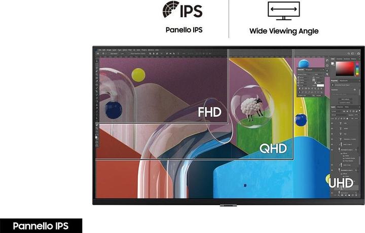 Produktbild Samsung ViewFinity S8 S80PB (3840 x 2160 Pixel, 32")