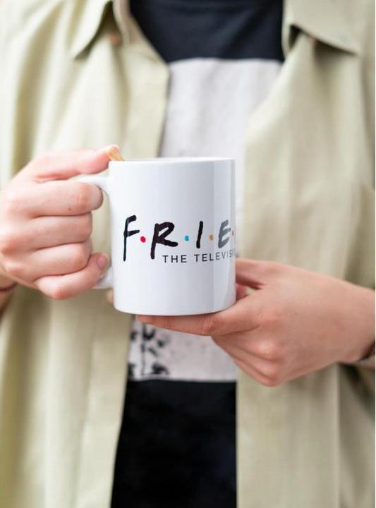 Productafbeelding Friends - Keramische mok in geschenkverpakking 350 ml (wit) (350 ml, 1 x)