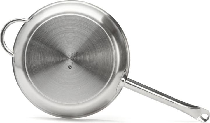 Actual product image de Buyer PRIM'APPETY frying pan Ø32cm, 2 handles, induction (32 cm, Frying pan, Stainless steel)