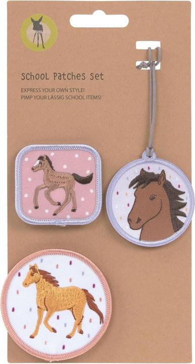 Lässig Badges horse 3-piece (Additional padding)
