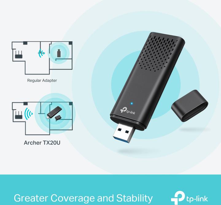 Actual product image TP-Link Archer TX20U (USB)