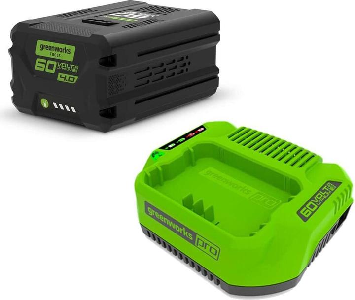 Immagine prodotto Greenworks Kit batteria 60V 4Ah e caricabatterie universale (60 V)
