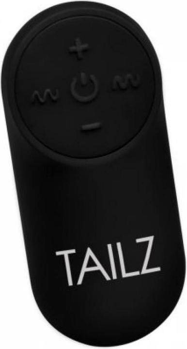 Produktbild Tailz Vibrierender Analplug mit Fox Tail Weiss
