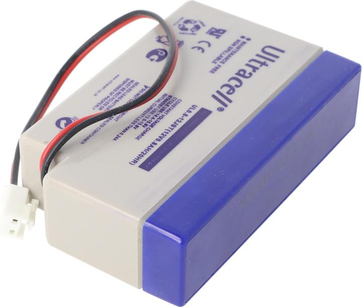 Image du produit Ultracell UL0.8-12S Batterie au plomb 12 volts 0,8Ah avec câble et prise JST (veuillez impérativement (12 V, 0.80 Ah)