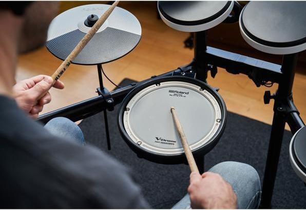 Produktbild Roland E-Drum TD-02KV Schlagzeug mit Monitor-Box und Kabel (E-Drum)