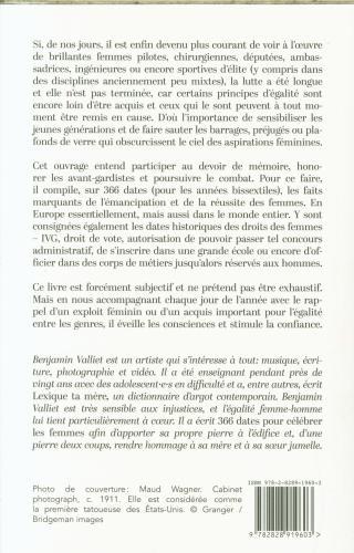 Immagine prodotto 366 dates pour célébrer les femmes (Francese, Viallet Benjamin, 2022)