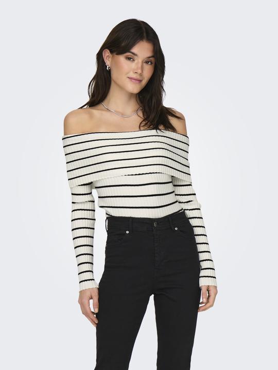 Actual product image JdY Regular fit off-the-shoulder jumper Knitted jumper (XL)