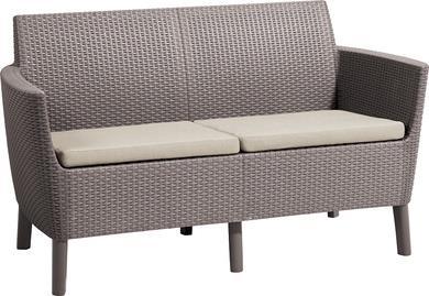 Actual product image Allibert Loungeset Salemo cappuccino, 4 seats