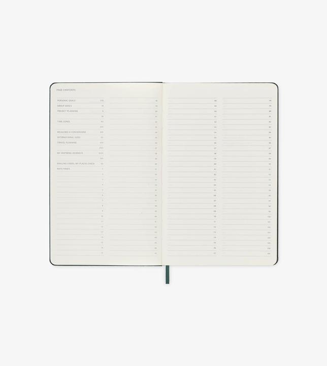 Actual product image Moleskine Professional notebook (19 x 25 cm, Lined, Hardcover)
