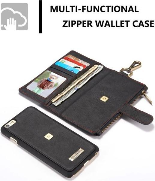 Actual product image Caseme Slim leather case with wallet (Apple iPhone 7 Plus, Apple iPhone 8 Plus)