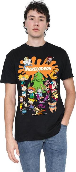 Immagine prodotto Nickelodeon Maglietta Gruppo Splat Uomo (XL)