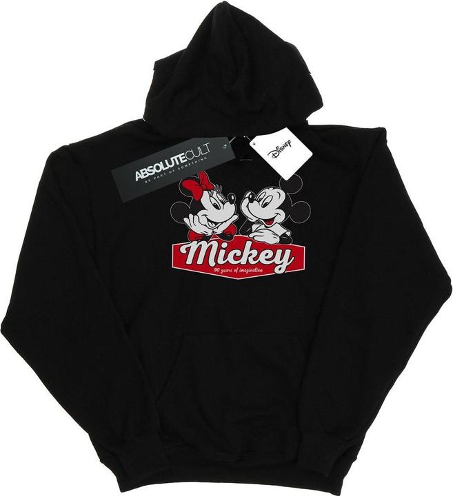 Immagine prodotto Disney Mickie And Minnie 90 Years Felpa con Cappuccio Uomo (S)