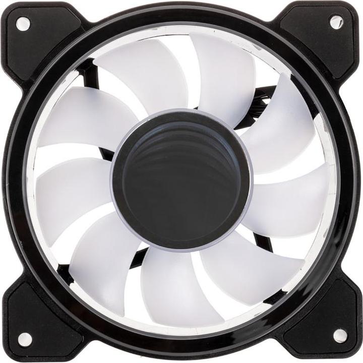 Produktbild AeroCool Mirage 12 ARGB Pro Computergehäuse Kühlset 12 cm Schwarz (120 mm, 3 x)