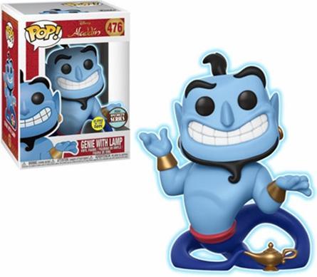Produktbild Funko POP! Disney - Aladdin: Genie with Lamp GITD