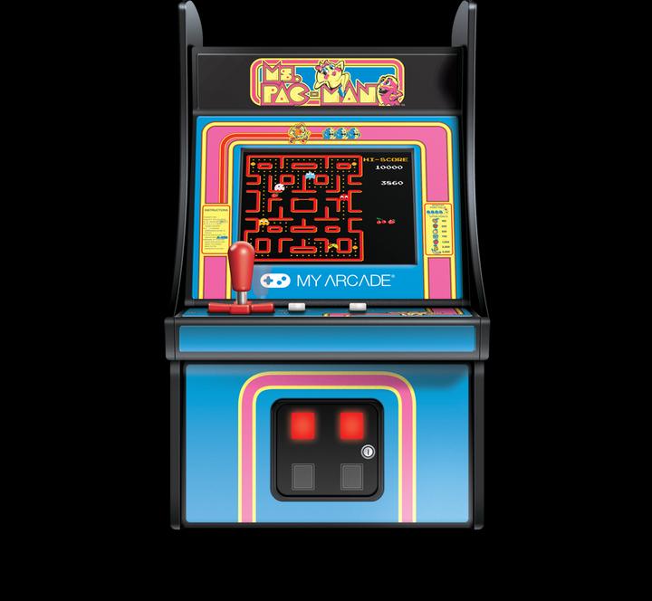 Image du produit MyArcade Mon Arcade MS. Pac-Man Collectible Micro Player Retro Arcade Machine - 6 Inch