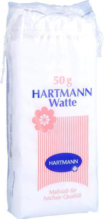 Produktbild Hartmann Verbandwatte, 50 g Watte