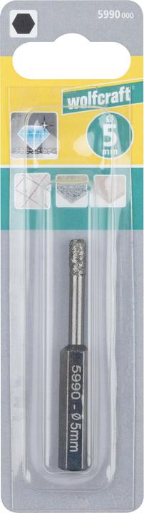 Actual product image wolfcraft Diamond drill (5 mm)