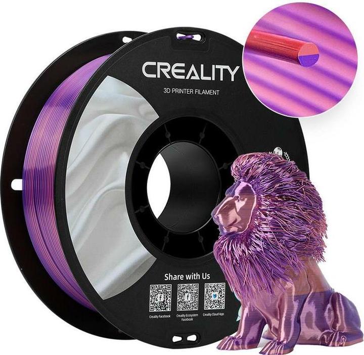 Creality CR silk (PLA, 1.75 mm, 1000 g, Violet)