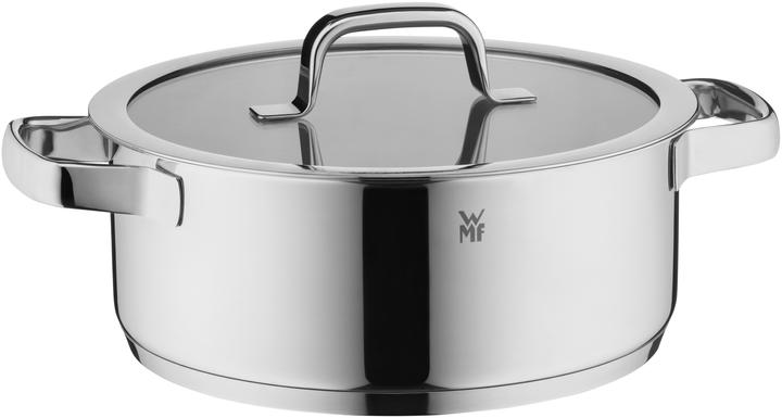 Immagine prodotto WMF Compact Cuisine Braising Pan 24 cm con coperchio (24 cm, Pentola, Acciaio inossidabile)