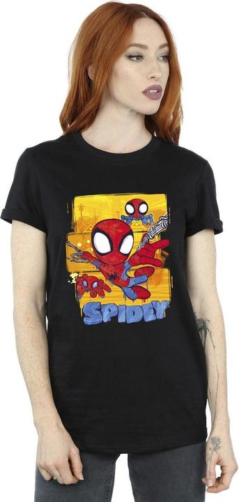 Image du produit - T-shirt SPIDEY AND HIS AMAZING FRIENDS FLYING - Femme (XL)