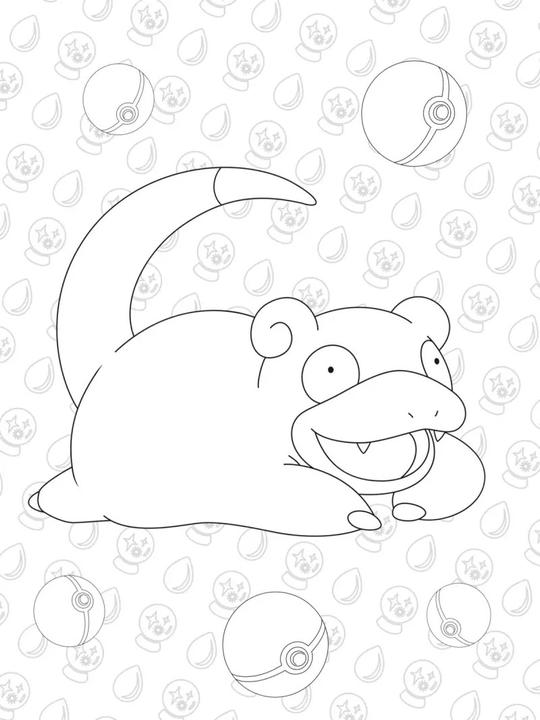 Actual product image Pokémon: My Big Colouring Book