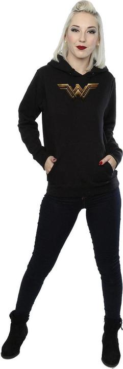 Image du produit - Sweat à capuche JUSTICE LEAGUE MOVIE WONDER WOMAN EMBLEM - Femme (M)