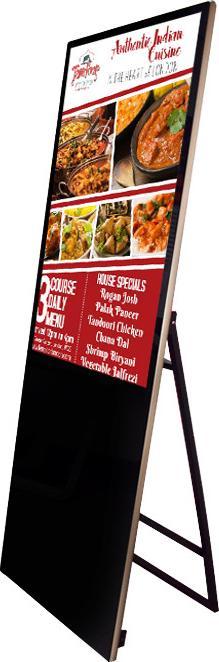 Produktbild DSS Multimedia Steller 55", Portrait, Metall, aufklappbar (55")