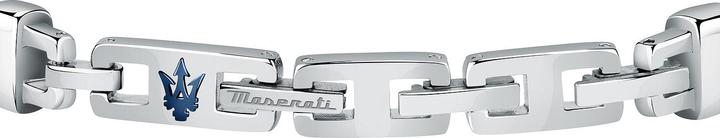 Image du produit Maserati Armband (23 cm, Acier inoxydable, Cuir, Recyclé)